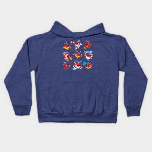 Cleaner shrimp Kids Hoodie